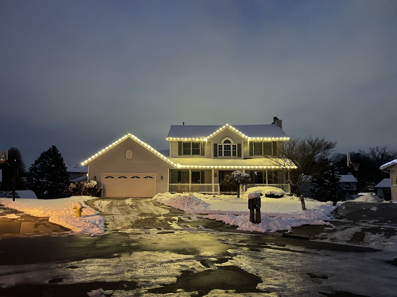 Christmas light installation Grandville, MI